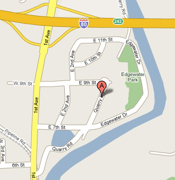 Riverbend location map