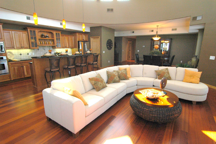 Spacious Living Rooms